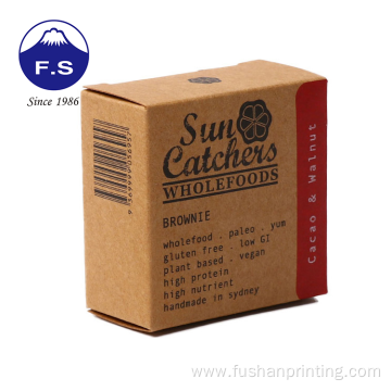 Cardboard customized soap packaging kraft box